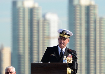 Change of command and retirement ceremony