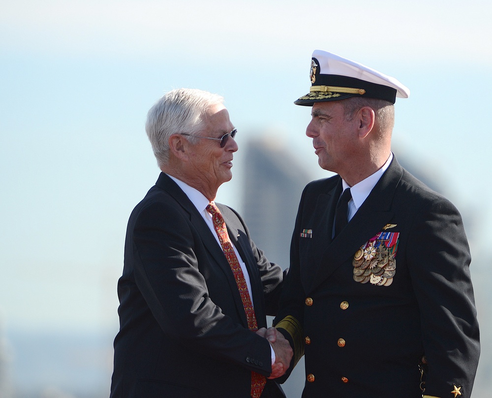 Change of command and retirement ceremony