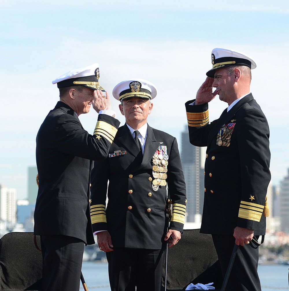 Change of command and retirement ceremony