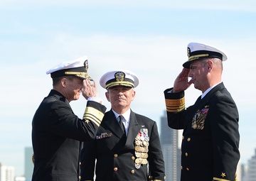 Change of command and retirement ceremony