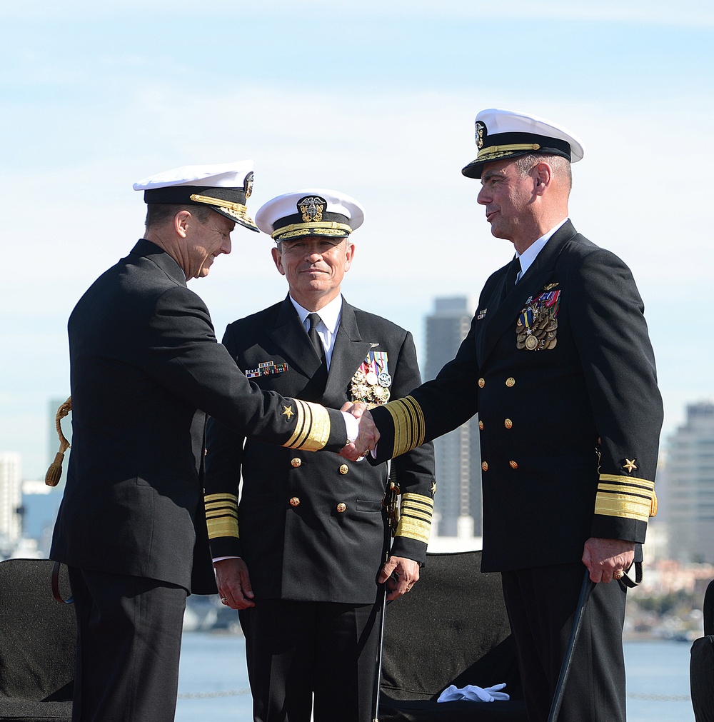 Change of command and retirement ceremony