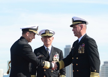 Change of command and retirement ceremony