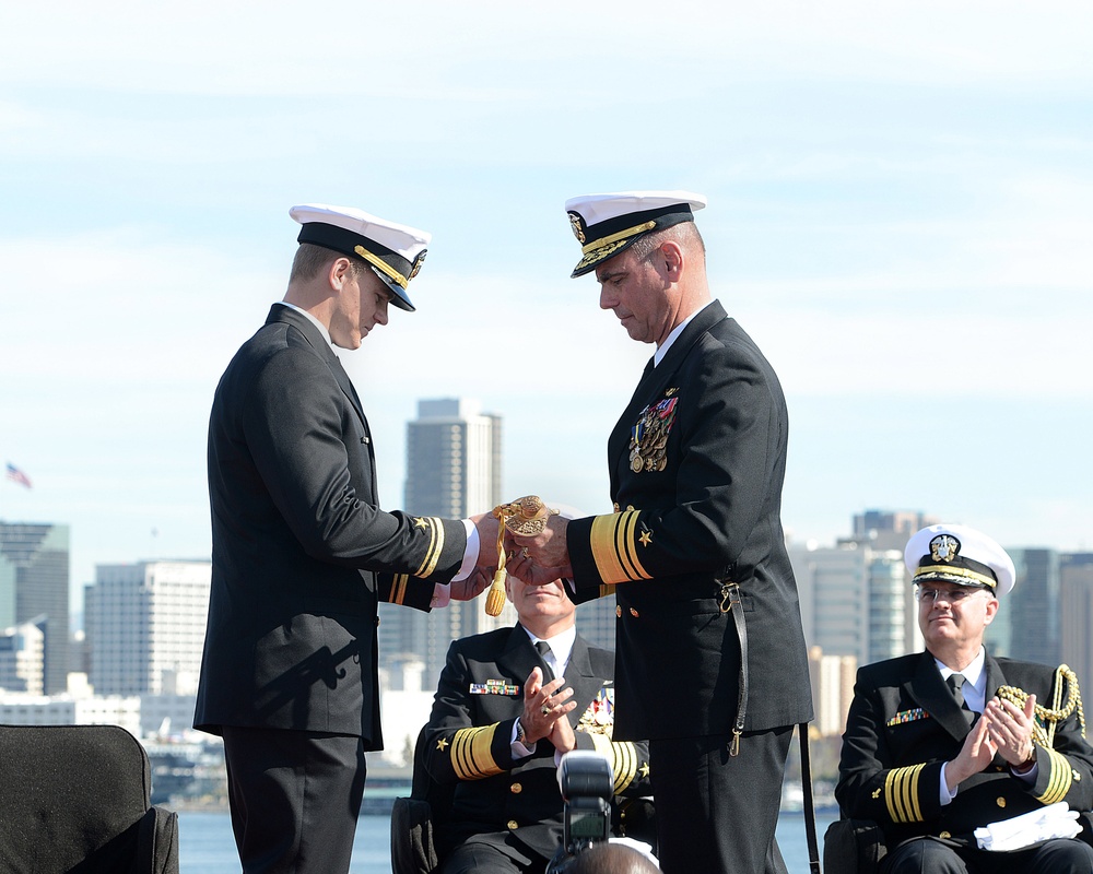 Change of command and retirement ceremony