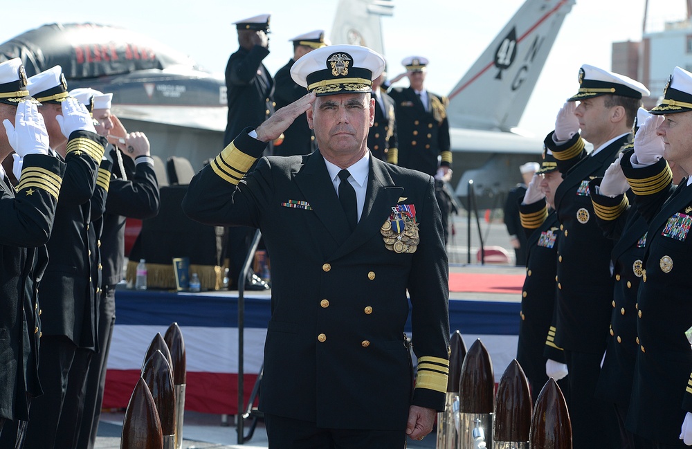 Change of command and retirement ceremony