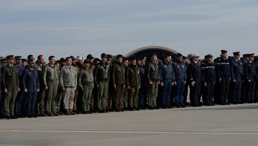 US Airmen honor fallen allies