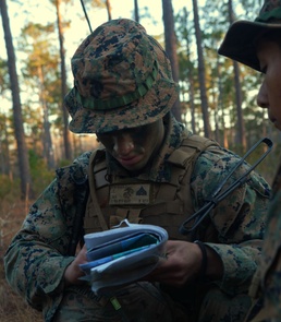 Combat ready: Marines with Lima Co. conduct patrol base exercise