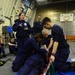 First aid training on Cutter Polar Star