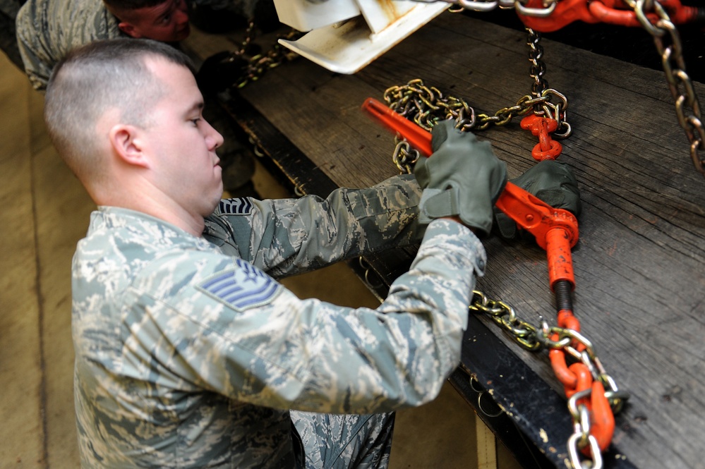 375th LRS vehicle operations flight