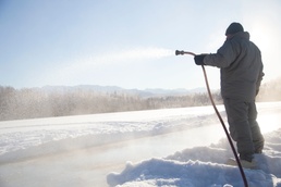 Alaska Army National Guard builds bridges … of ice