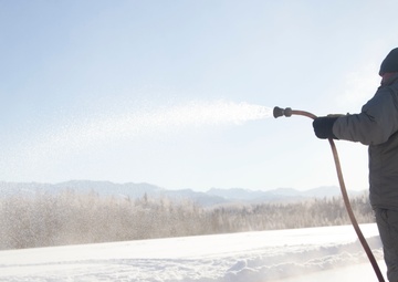 Alaska Army National Guard builds bridges … of ice