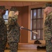 Headquarters and Support Battalion relief and appointment ceremony