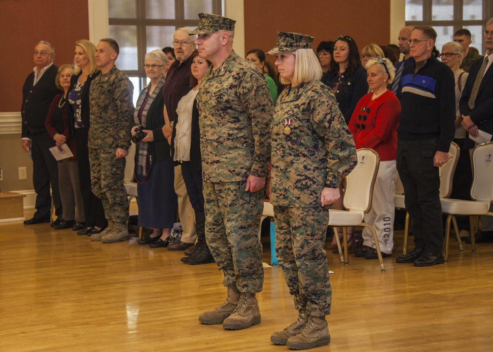 Headquarters and Support Battalion relief and appointment ceremony