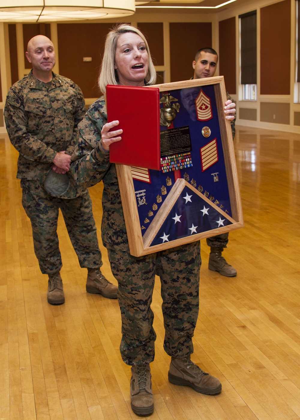 Headquarters and Support Battalion relief and appointment ceremony