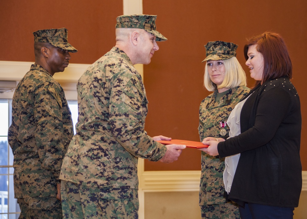 Headquarters and Support Battalion relief and appointment ceremony