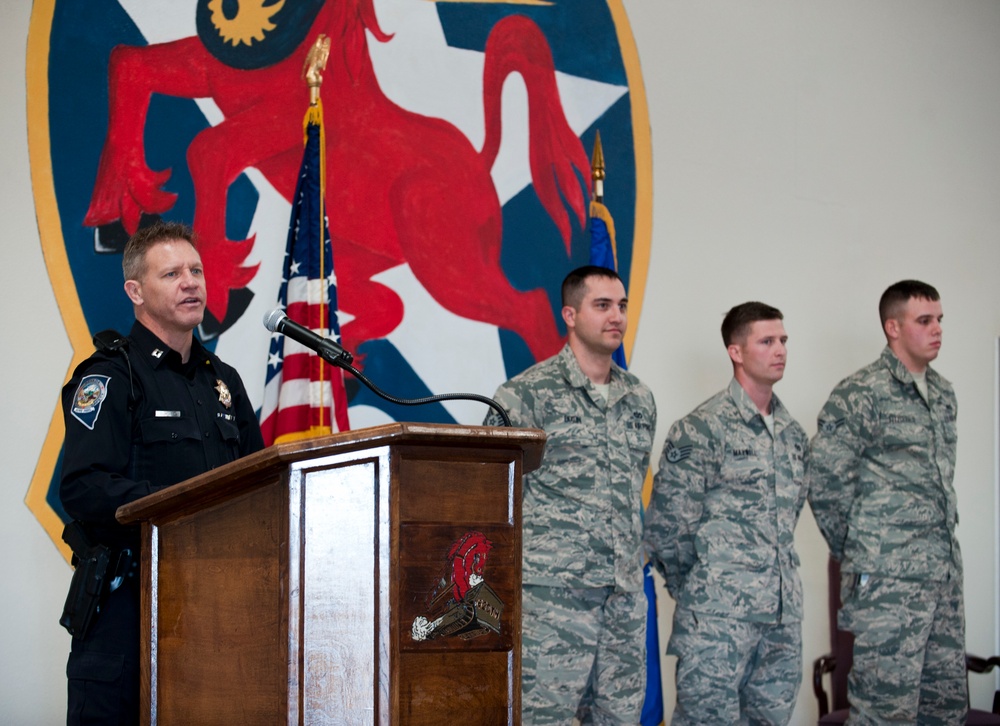 NHP honors Red Horse Airmen for bravery