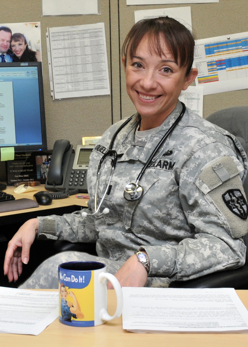 Army Reserve Nurse Ouellette