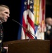 Sgt. Maj. Daniel A. Dailey addresses the crowd at his swearing in ceremony as the 15th Sergeant Major of the Army, Jan. 30, at the Pentagon