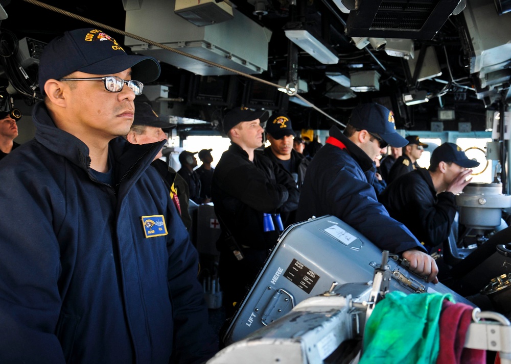 USS Vicksburg operations