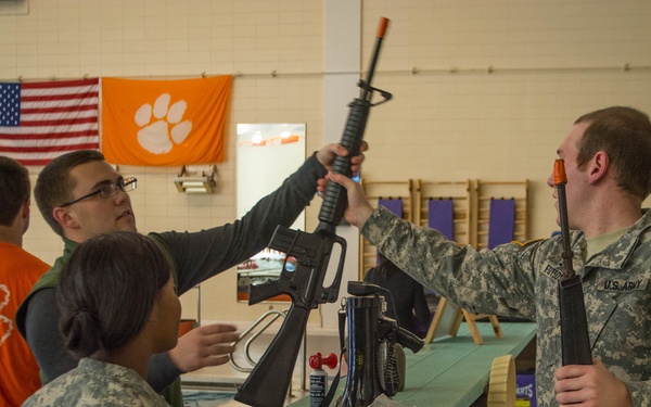 Setting up equipment for CWST