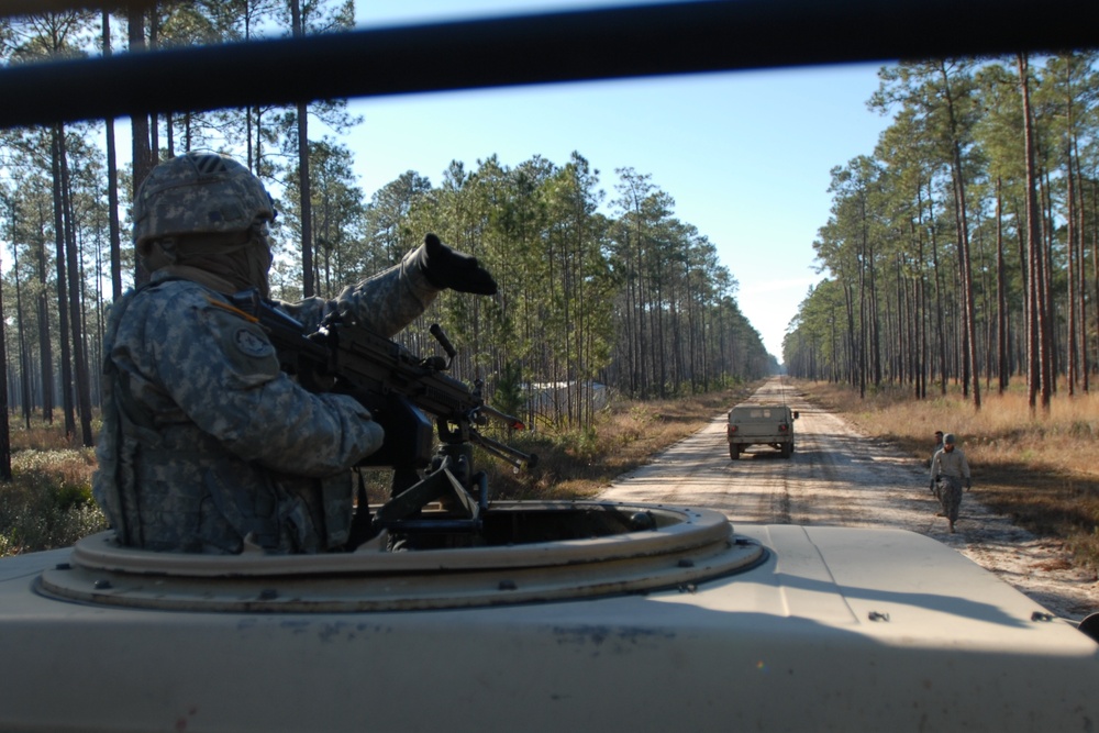 703rd BSB distribution platoons test in convoy operations
