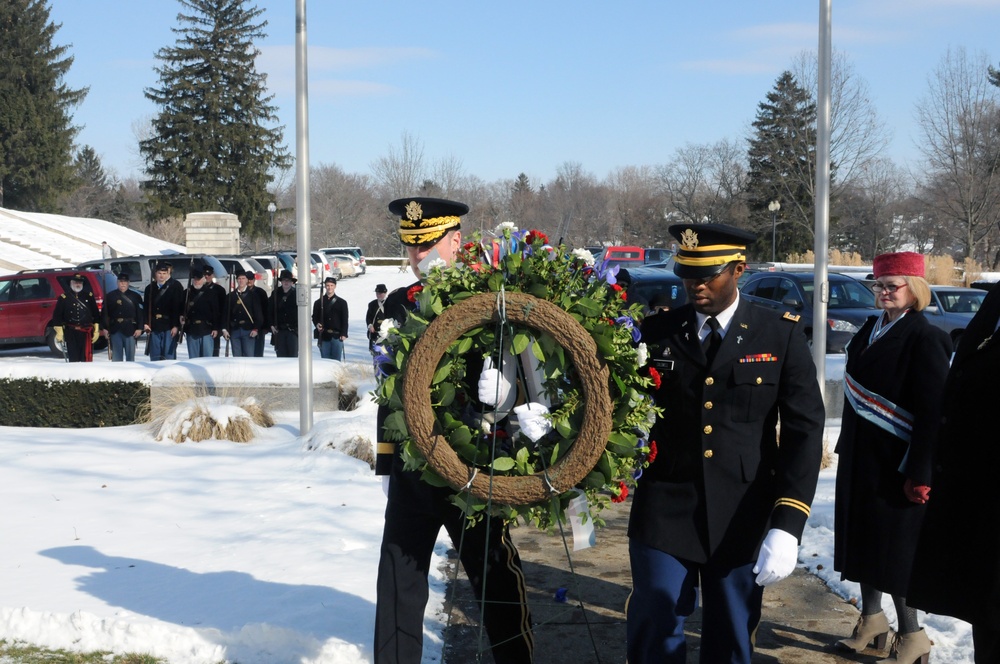 President McKinley honored during wreath laying ceremony