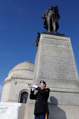 President McKinley honored at wreath laying ceremony