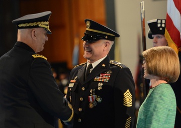 Sgt. Maj. of the Army Raymond F. Chandler III retires from Army after 34-year career