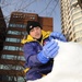 Misawa Sailors Begin USS Constitution Snow Sculpture