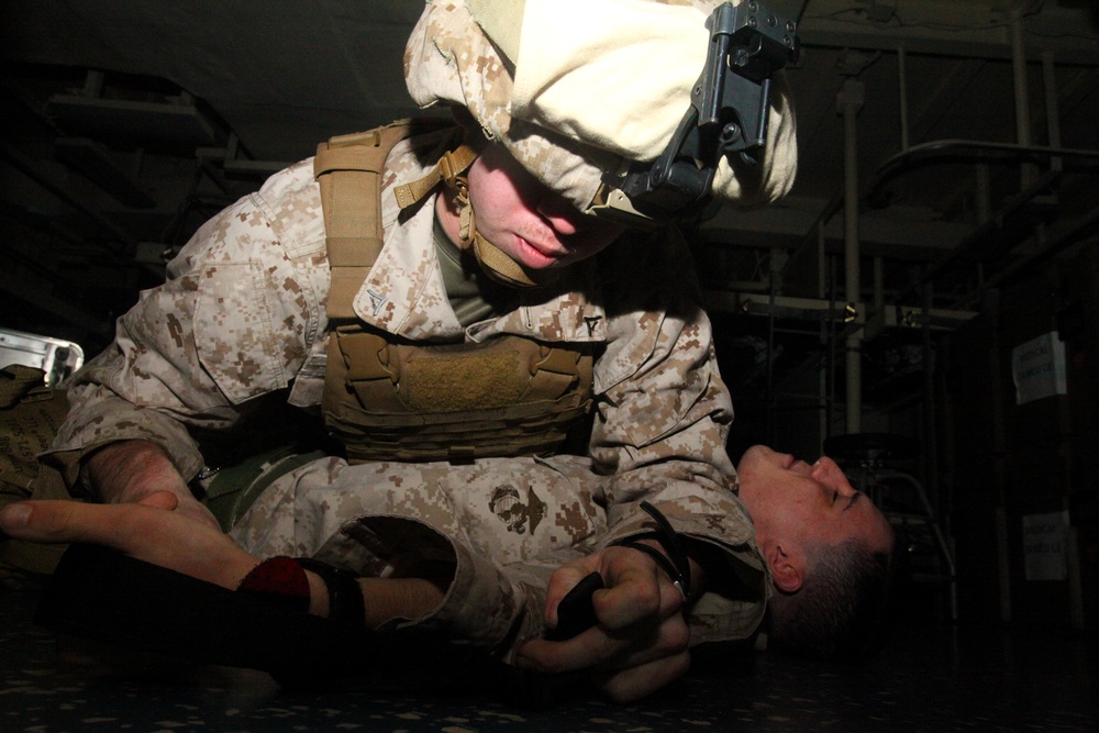 Docs run Combat Lifesaving Course