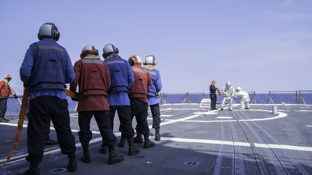 USS Chosin operations