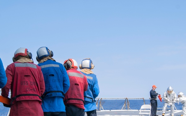 USS Chosin operations