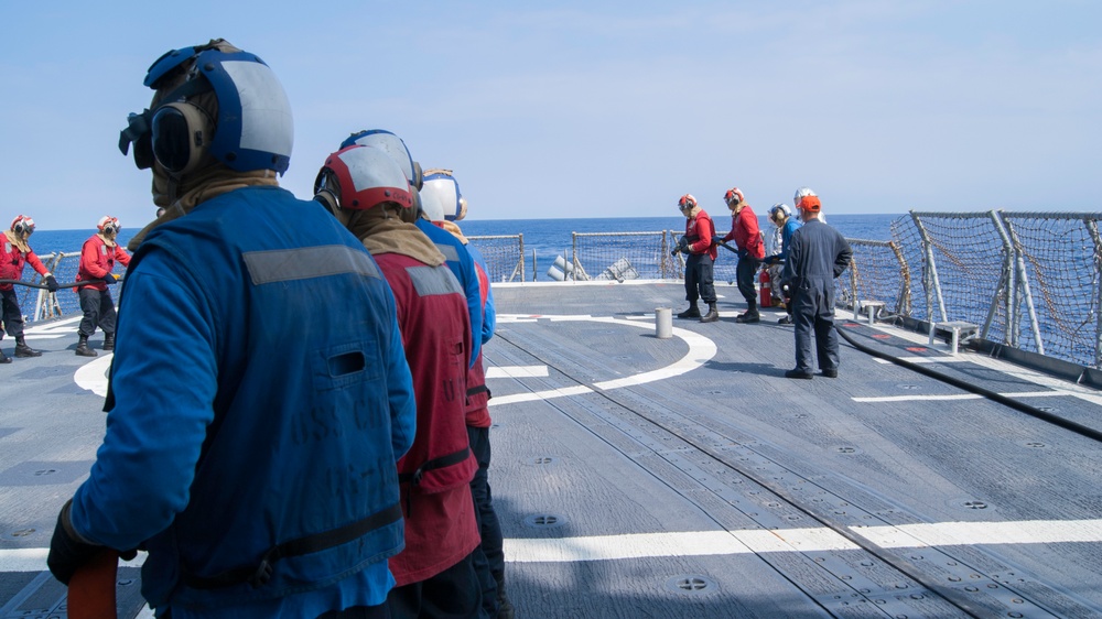 USS Chosin operations