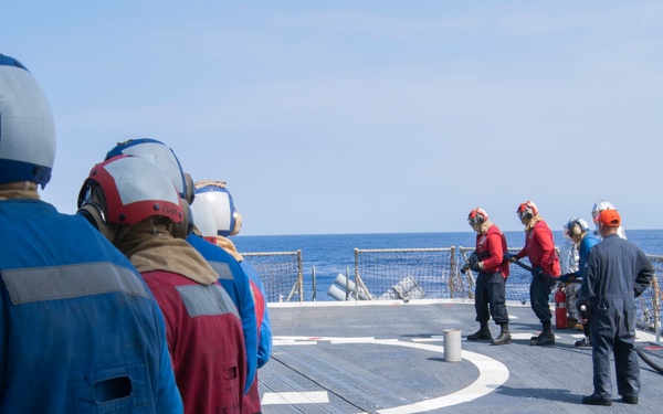 USS Chosin operations