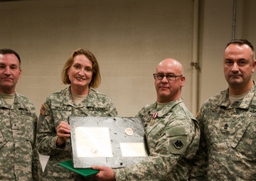 Maj. Maxwell retires