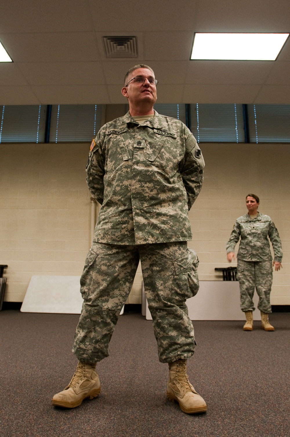 McDevitt promoted to command sergeant major