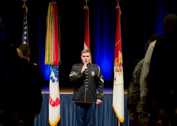 Sgt. Maj. Daniel A. Dailey is sworn in as the 15th sergeant major of the Army