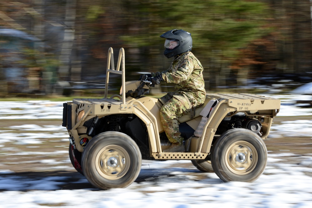 554th Military Police Company all-terrain vehicle safety course