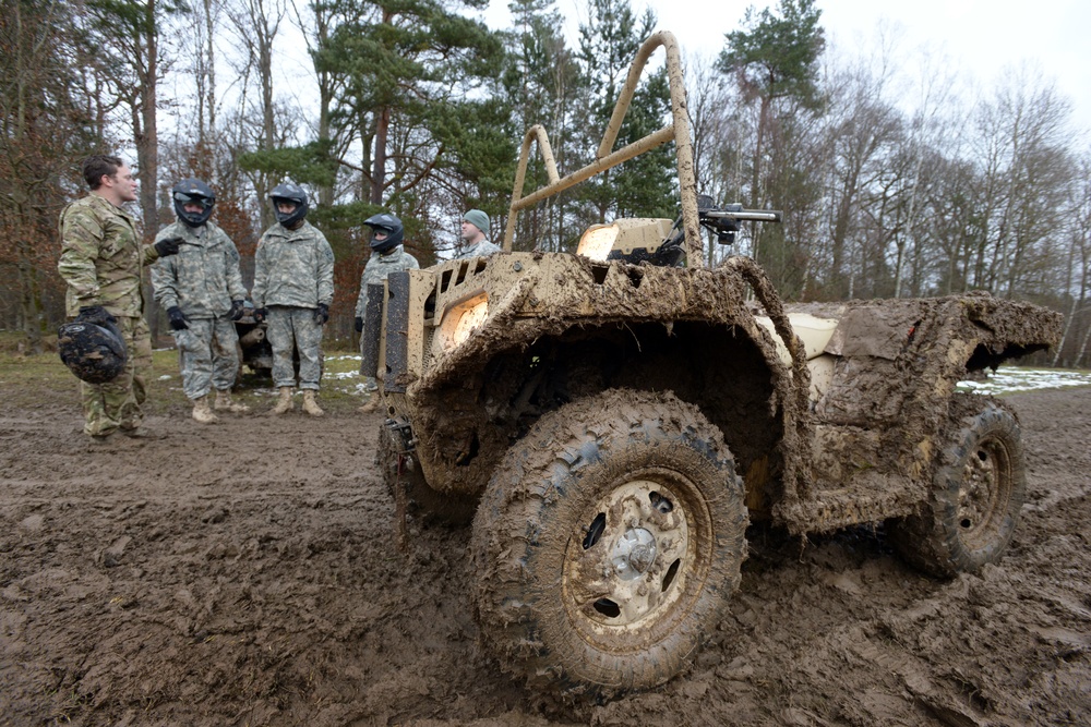 554th Military Police Company all-terrain vehicle safety course