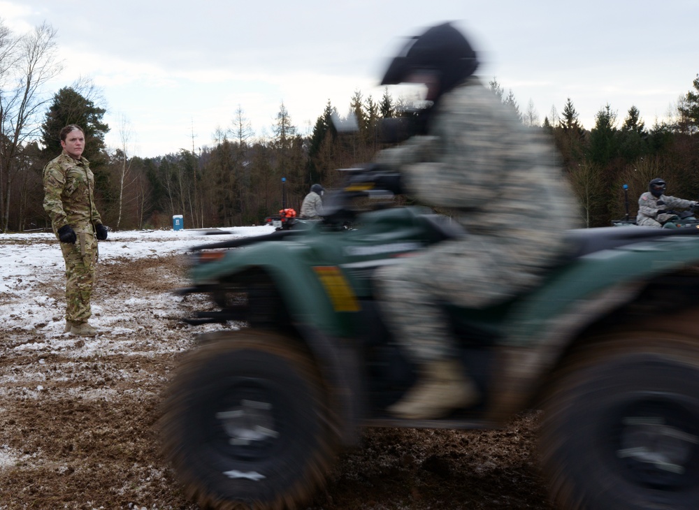 554th Military Police Company all-terrain vehicle safety course