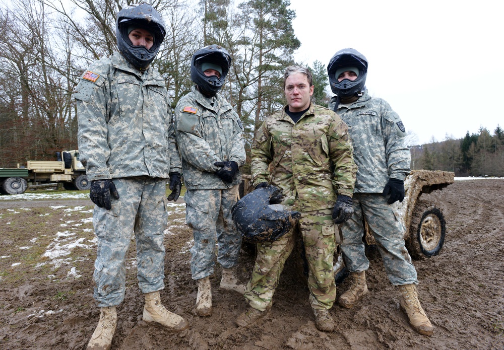 554th Military Police Company all-terrain vehicle safety course