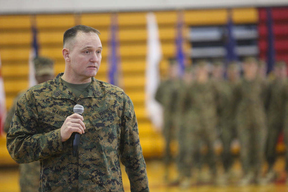 2nd Radio Battalion gets new Senior Enlisted Advisor