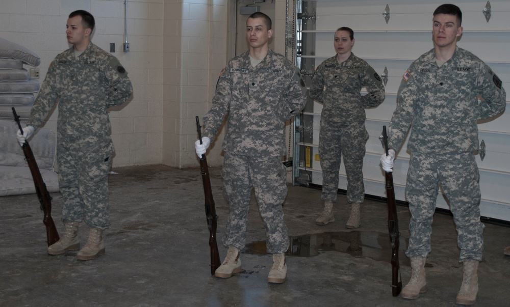 Practice makes perfect: New York Army National Guard Honor Guard trains hard