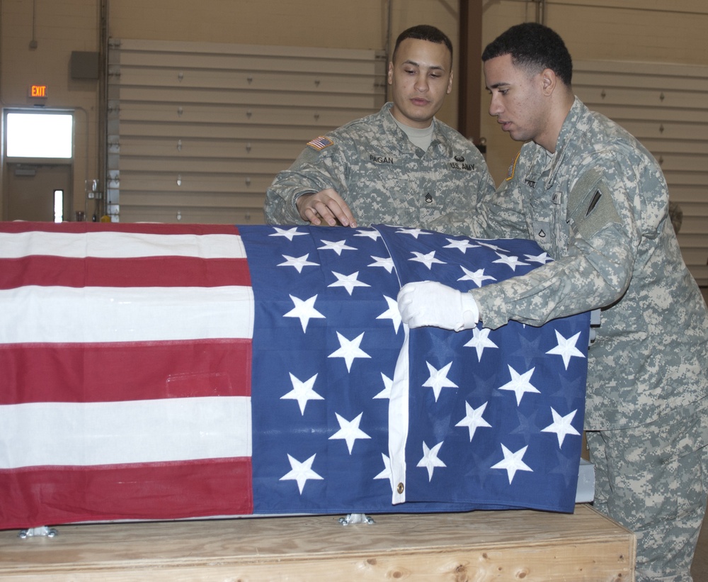 Practice makes perfect: New York Army National Guard Honor Guard trains hard