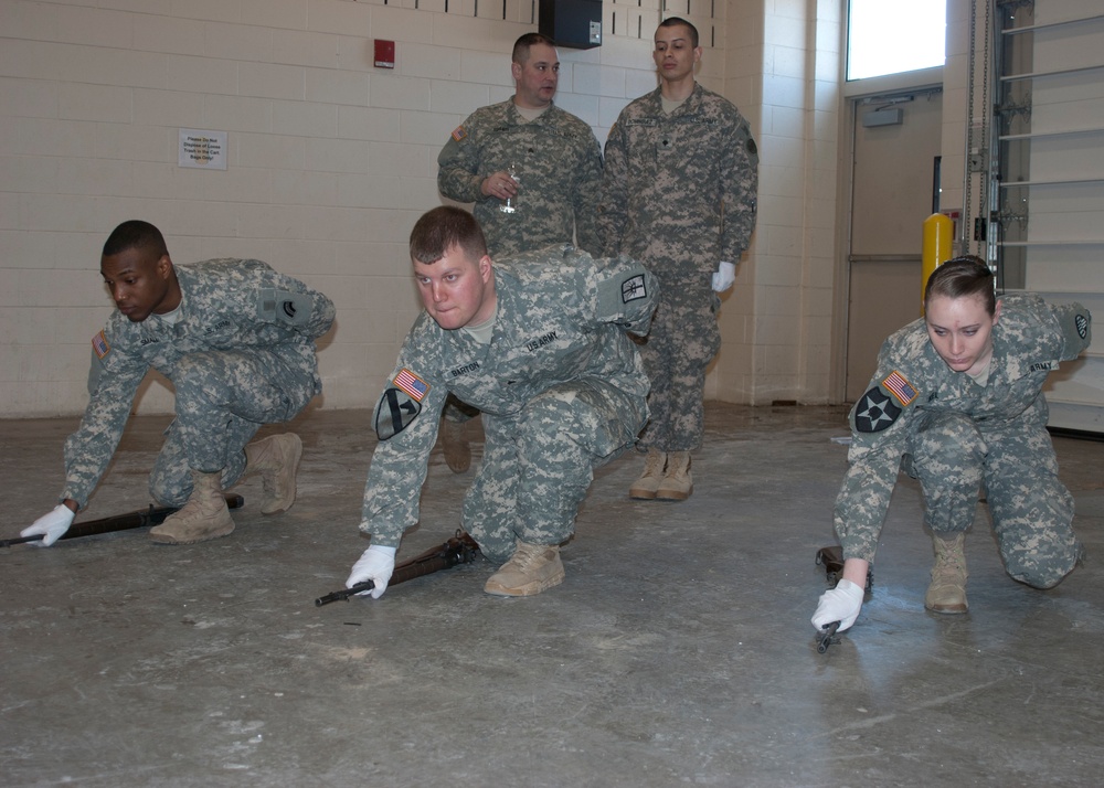 Practice Makes Perfect: New York Army National Guard Honor Guard Trains Hard