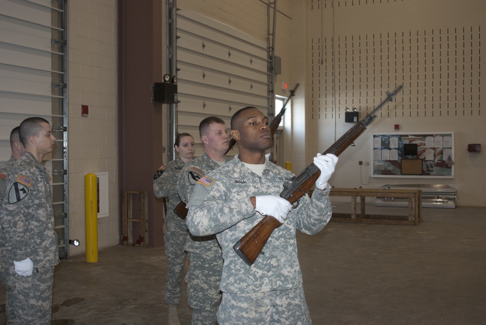 Practice makes perfect: New York Army National Guard Honor Guard trains hard