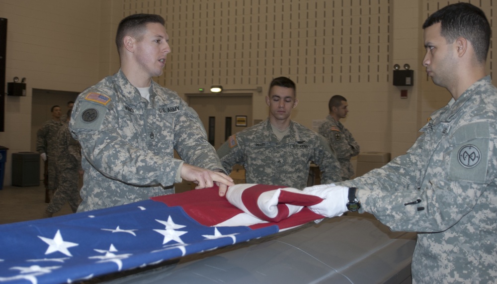 Practice makes perfect: New York Army National Guard Honor Guard trains hard