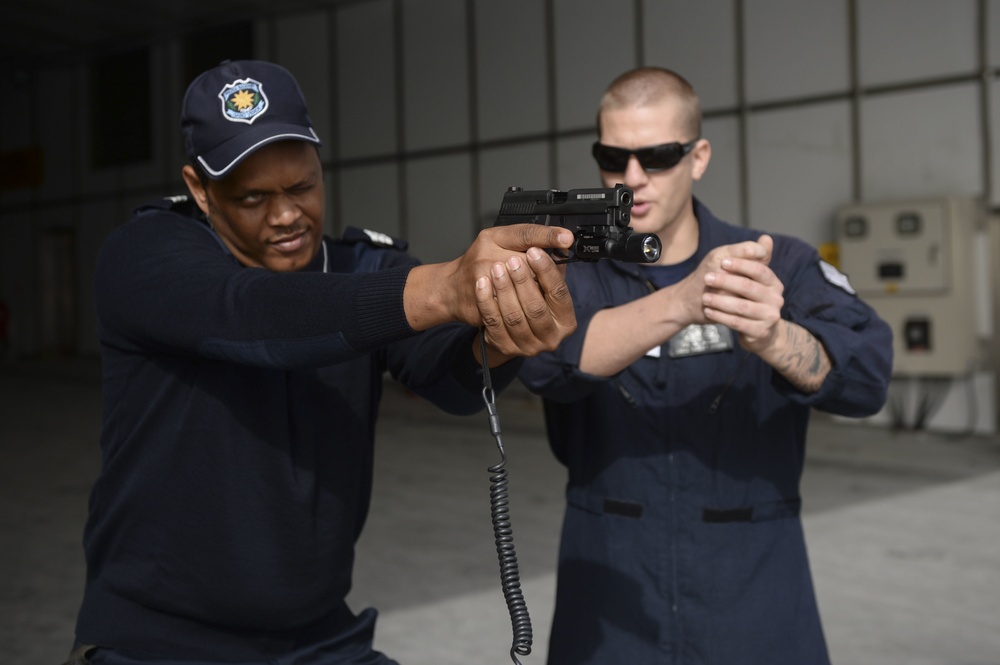 Weapons-handling drills