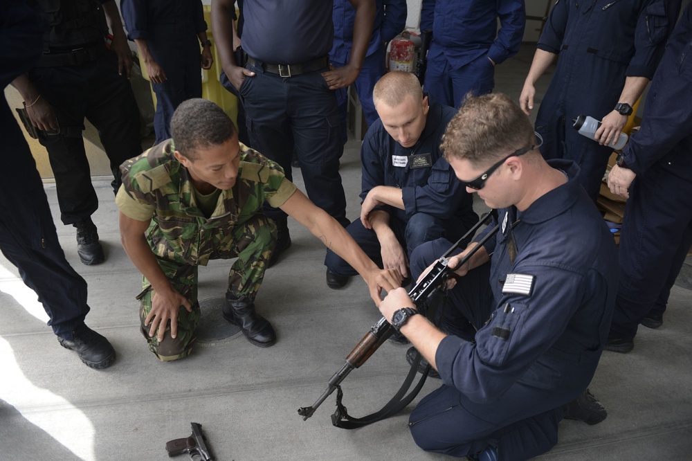 Weapons-handling drills