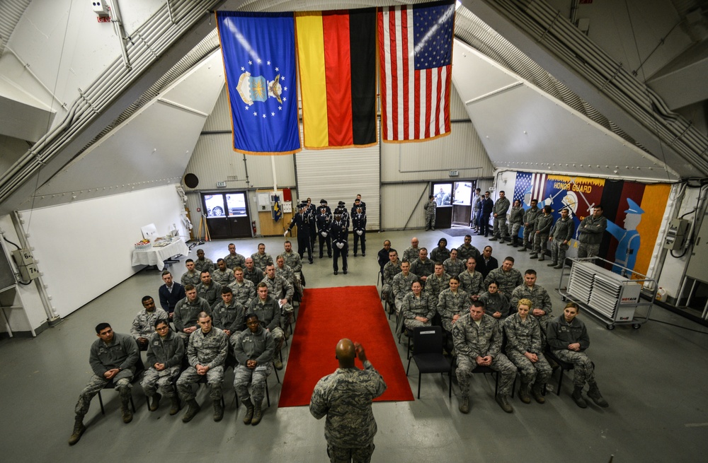 Airmen vow for precision and valor