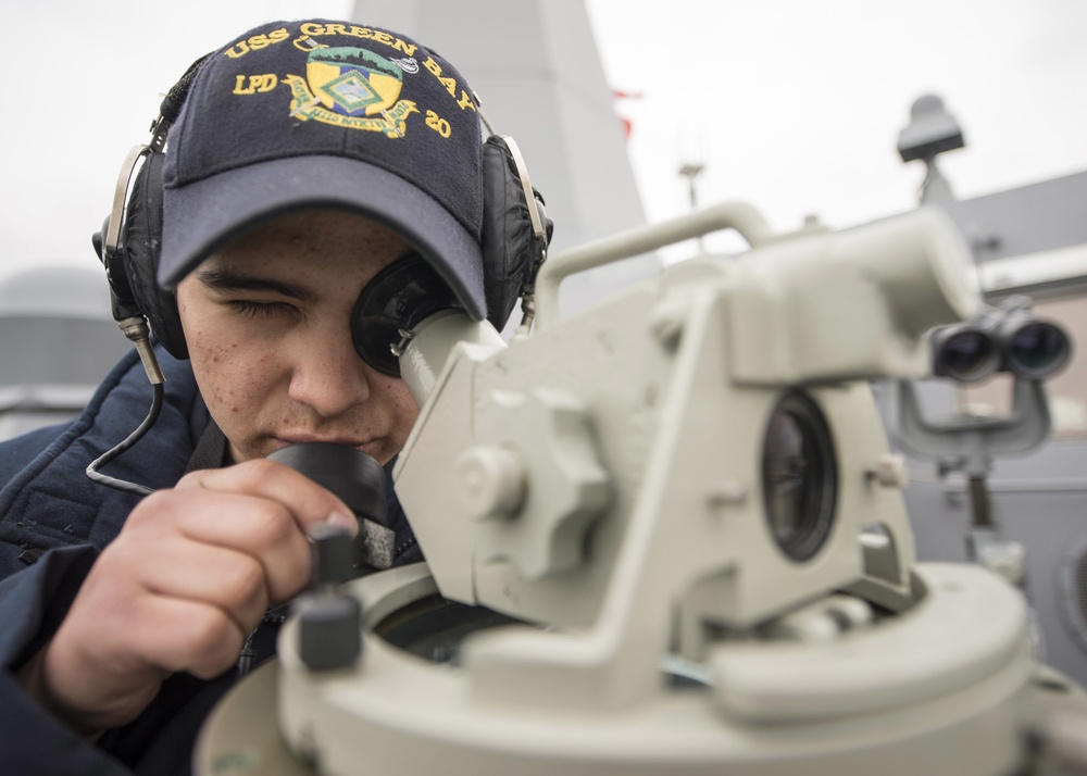 USS Green Bay operations